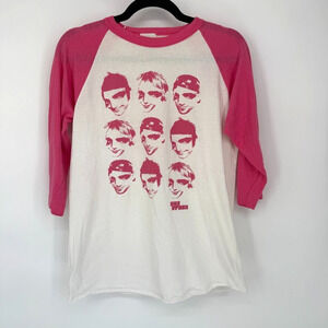 Vtg Mens Duran Duran Pop Trash Album Shirt Raglan Sleeve Band Music Rare Size M